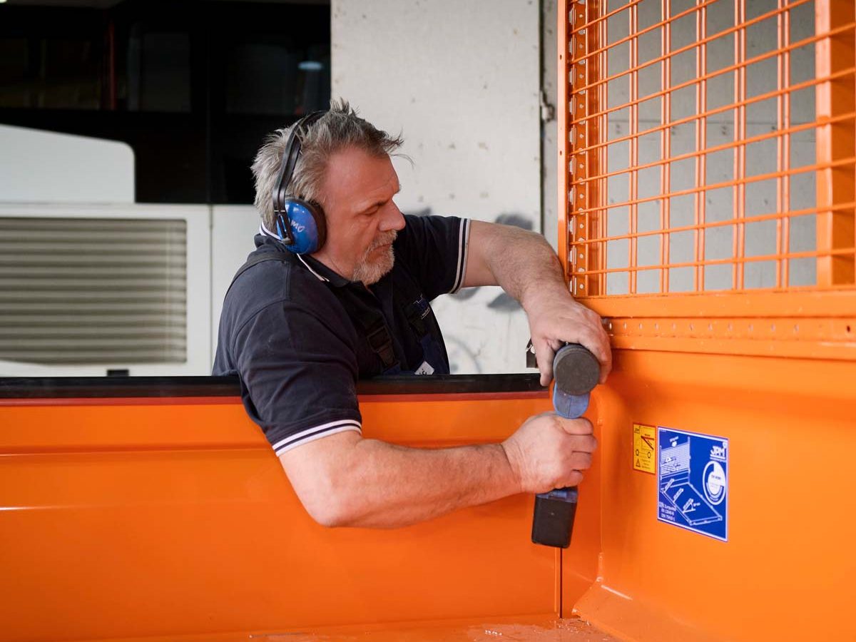 Karosserie Nutzfahrzeuge Omnibus Boeckels